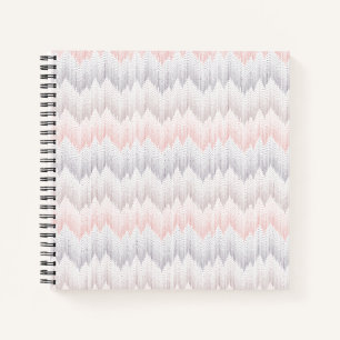 Polka Dotted Mountain Peak Pattern Notizbuch