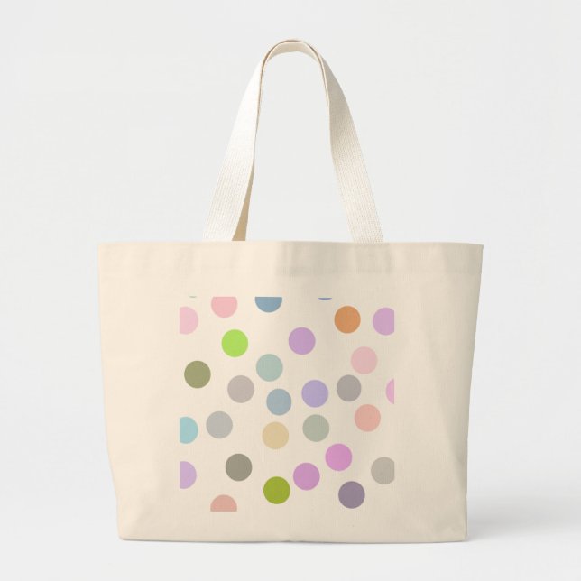 Polka-Dotty riesige Tasche (Vorne)