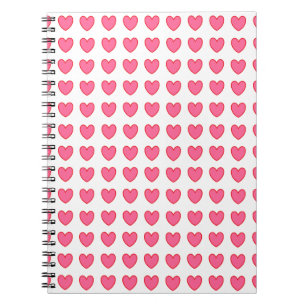 Polka Hearts Notizblock