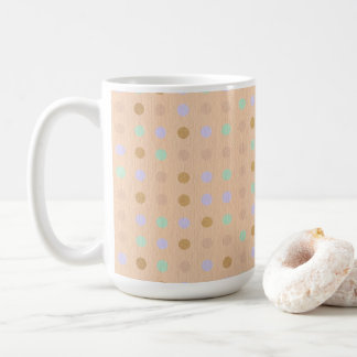 Polka Pattern, 15oz Coffee Mug