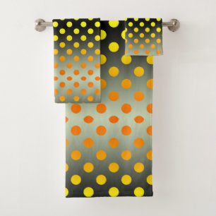 Polka Pointe Gris Moderne Et Jaune Gradié Pointe B