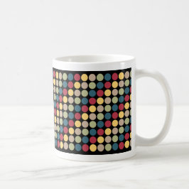 Polka-Punkt-Kaffee-Tasse Kaffeetasse