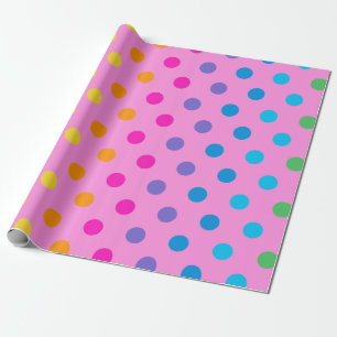Polka-Punkte Geschenkpapier