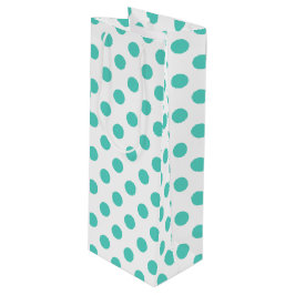 Polka-Punkte Geschenktüte Für Weinflaschen
