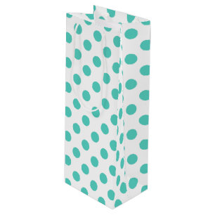 Polka-Punkte Geschenktüte Für Weinflaschen