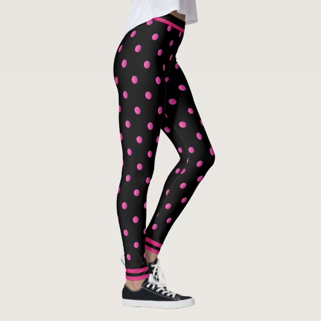 Polka-Punkte Leggings (Rechts)