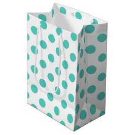 Polka-Punkte Mittlere Geschenktüte