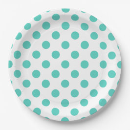 Polka-Punkte Pappteller