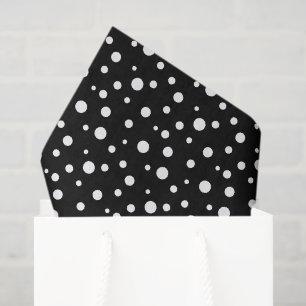 Polka Punkte Seidenpapier