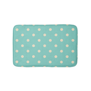 Polka-Punktmuster Badematte