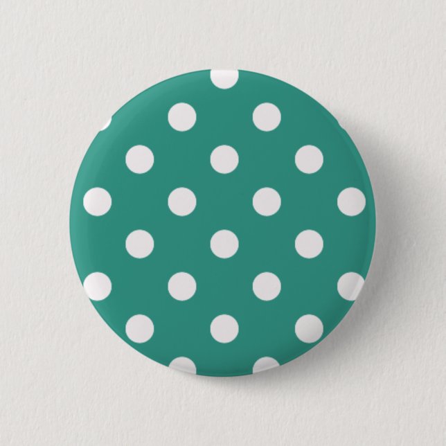 Polka-Punktmuster Button (Vorderseite)