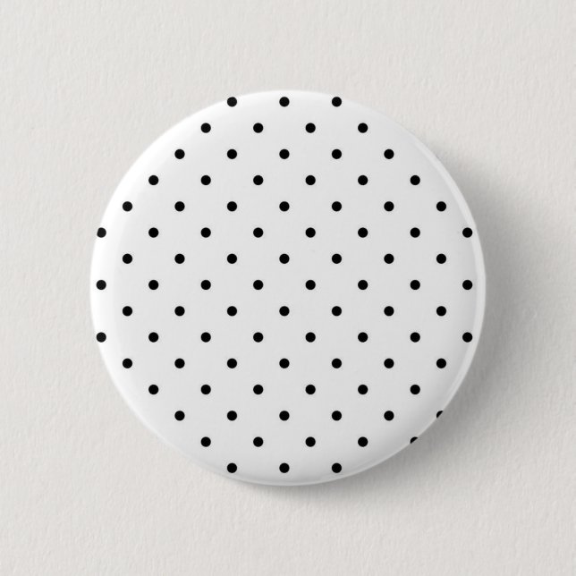 Polka-Punktmuster Button (Vorderseite)
