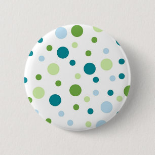 Polka-Punktmuster Button