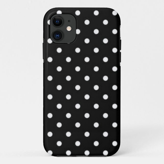 Polka-Punktmuster Case-Mate iPhone Hülle (Rückseite)