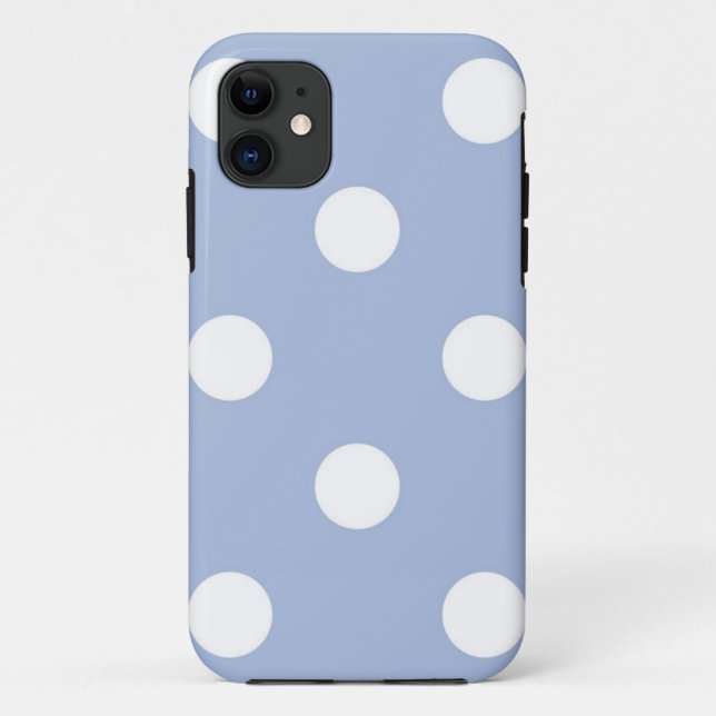 Polka-Punktmuster Case-Mate iPhone Hülle (Rückseite)