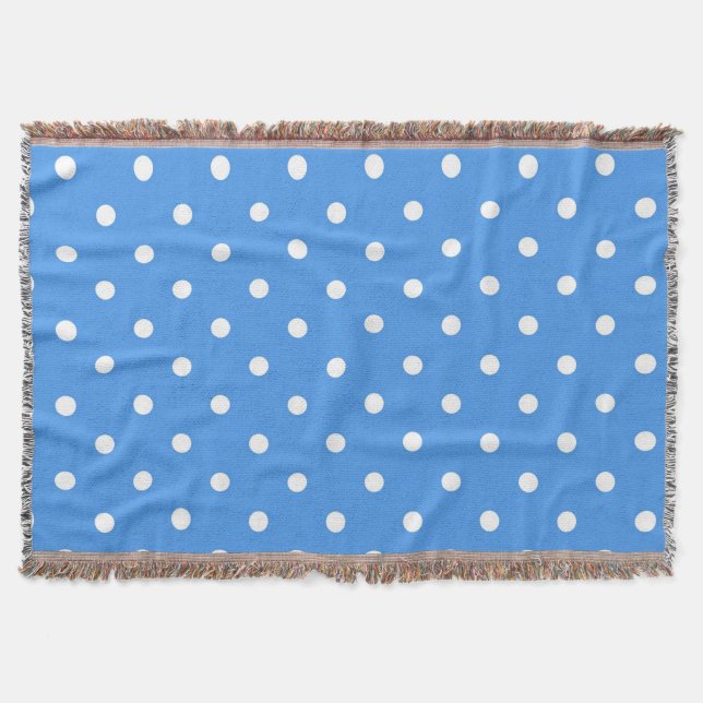 Polka-Punktmuster Decke (Vorderseite)