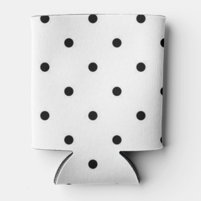 Polka-Punktmuster Dosenkühler (Vorderseite)