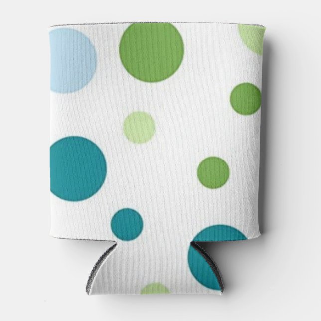 Polka-Punktmuster Dosenkühler (Vorderseite)