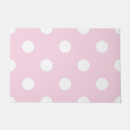 Polka-Punktmuster Fußmatte