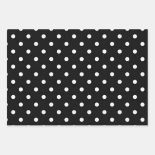 Polka-Punktmuster Geschenkpapier Set