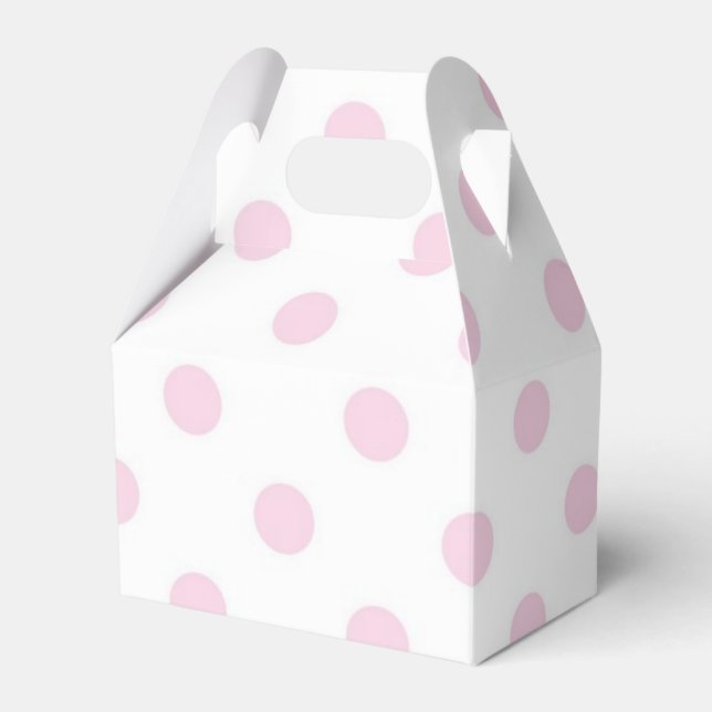 Polka-Punktmuster Geschenkschachtel (Vorderseite)