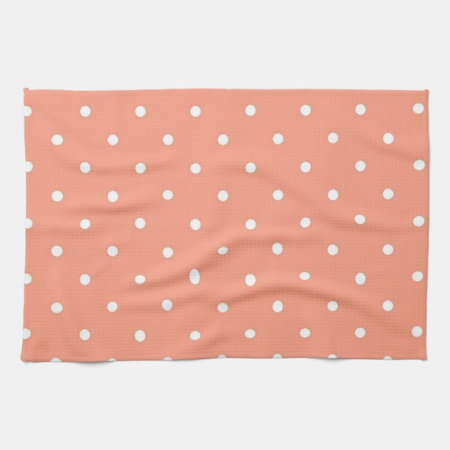 Polka-Punktmuster Geschirrtuch (Horizontal)