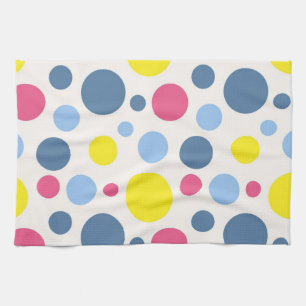 Polka-Punktmuster Geschirrtuch