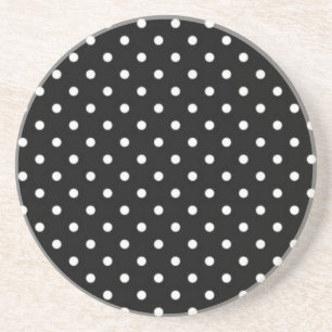 Polka-Punktmuster Getränkeuntersetzer