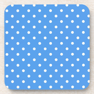 Polka-Punktmuster Getränkeuntersetzer