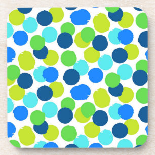 Polka-Punktmuster Getränkeuntersetzer