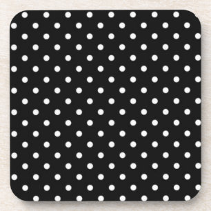 Polka-Punktmuster Getränkeuntersetzer