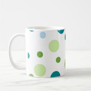 Polka-Punktmuster Kaffeetasse
