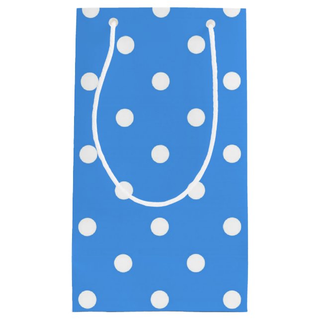 Polka-Punktmuster Kleine Geschenktüte (Vorderseite)