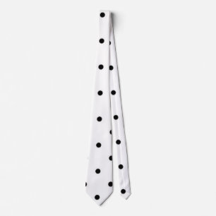 Polka-Punktmuster Krawatte