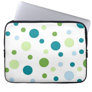 Polka-Punktmuster Laptopschutzhülle