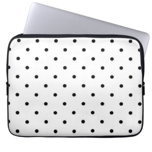 Polka-Punktmuster Laptopschutzhülle