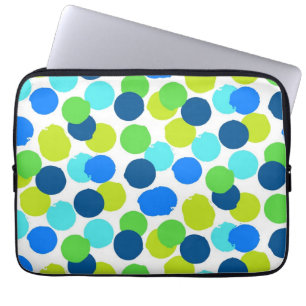 Polka-Punktmuster Laptopschutzhülle