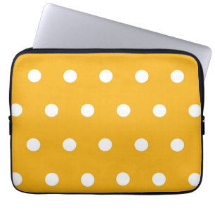 Polka-Punktmuster Laptopschutzhülle