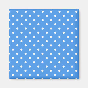 Polka-Punktmuster Magnet