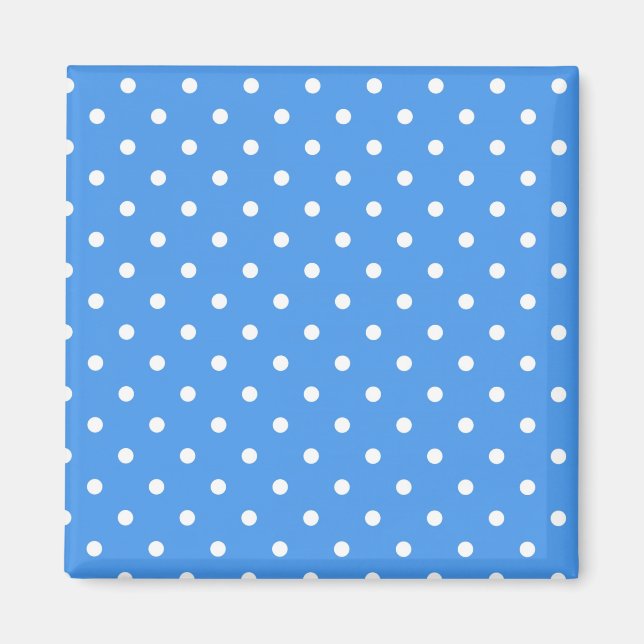 Polka-Punktmuster Magnet (Vorne)
