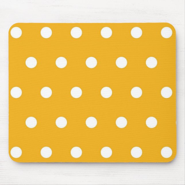 Polka-Punktmuster Mousepad (Vorne)
