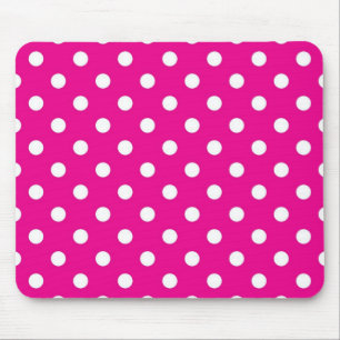 Polka-Punktmuster Mousepad