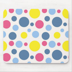 Polka-Punktmuster Mousepad