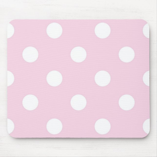 Polka-Punktmuster Mousepad (Vorne)