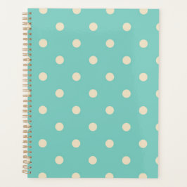 Polka-Punktmuster Planer