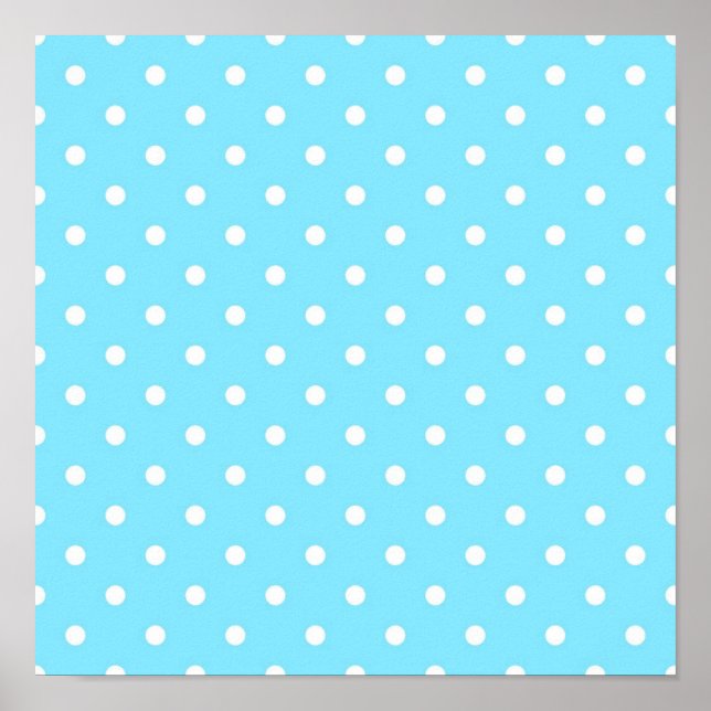 Polka-Punktmuster Poster (Vorne)