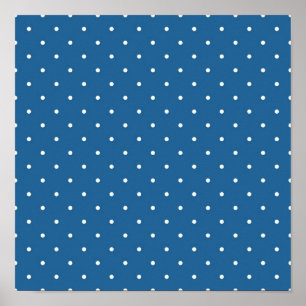 Polka-Punktmuster Poster
