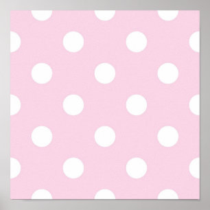 Polka-Punktmuster Poster