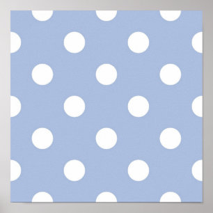 Polka-Punktmuster Poster