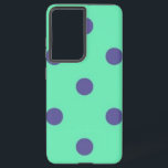 Polka-Punktmuster Samsung Galaxy Hülle<br><div class="desc">Für echte Liebhaber von Polka-Punkten</div>